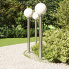 Vidaxx paletto luminoso 3 pezzi 120 cm in acciaio inossidabile IP44