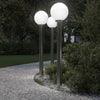 Vidaxx bolardo iluminación 3 piezas 120 cm acero inoxidable IP44
