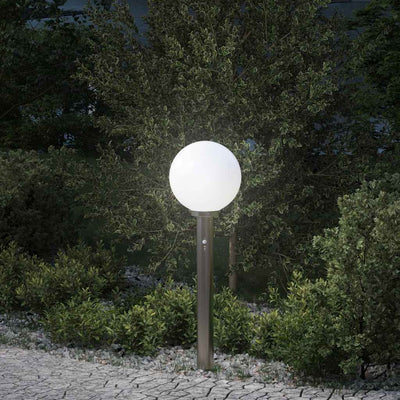 Illuminazione a paletto Vidaxx con sensore 80 cm in acciaio inossidabile IP44