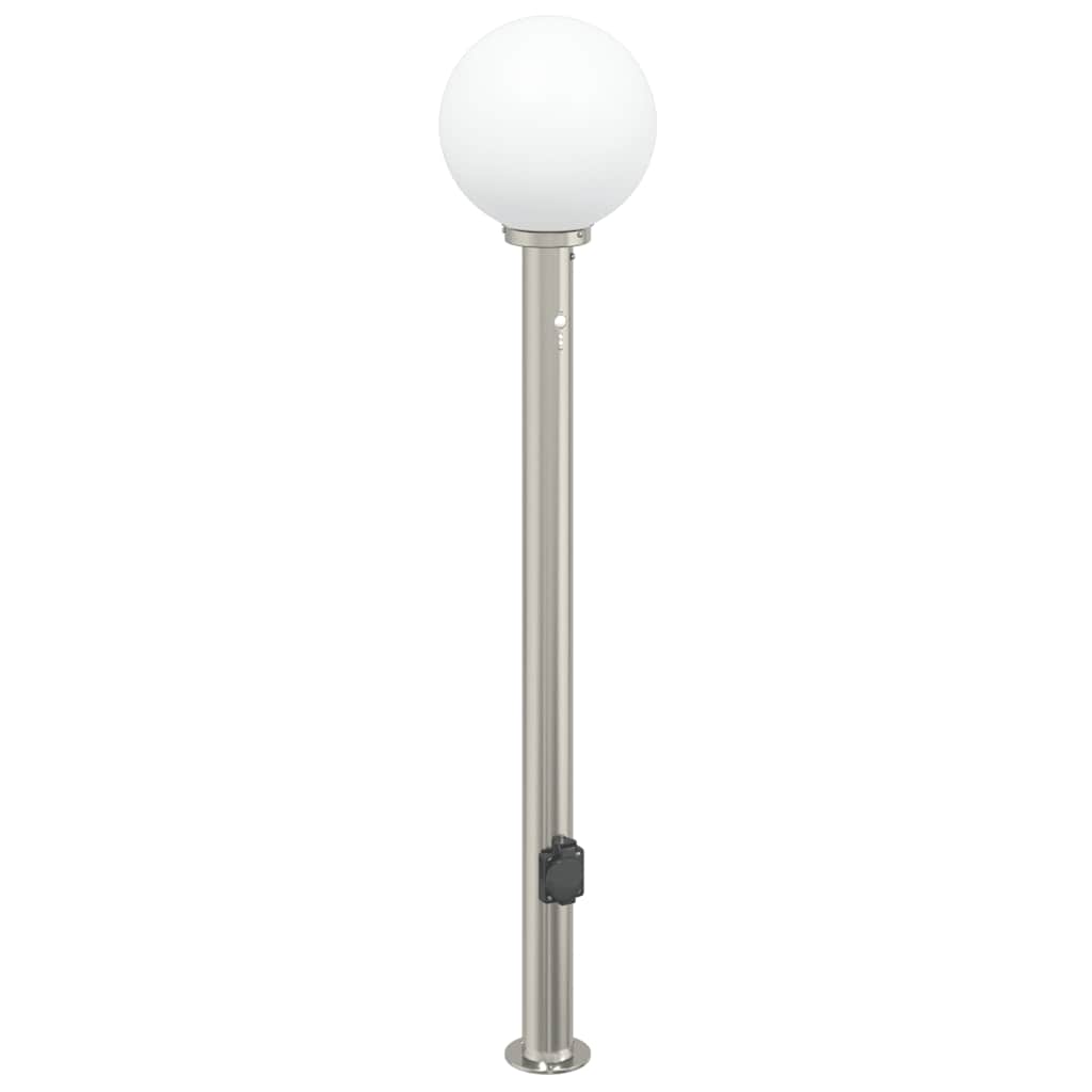 Baliza luminosa Vidaxx con sensor y casquillo 120 cm acero inoxidable IP44