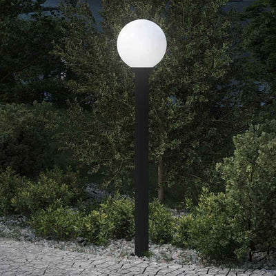 Paletto luminoso Vidaxx 120 cm nero IP44