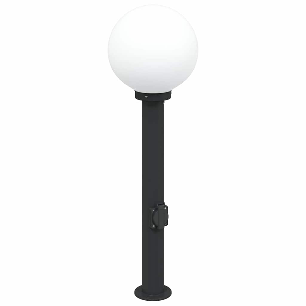 Baliza luminosa Vidaxx con casquillo 80 cm negro IP44