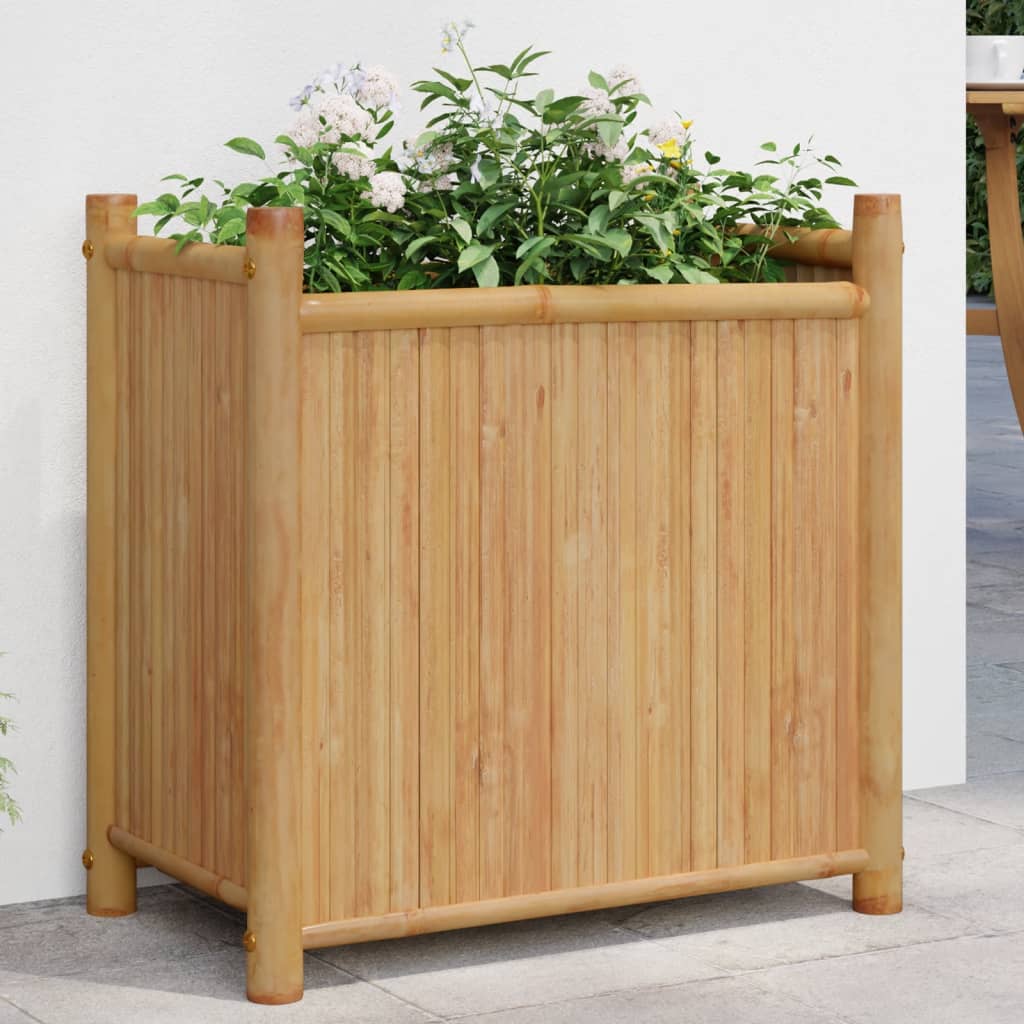 Casella di pianificazione Vidaxl 50x30x50 cm Bamboo