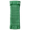 Colchón de campamento de Vidaxl con almohada de vegetación de 1 persona auto-uper