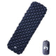 Vidaxl kampeermatras opblaasbaar 190x58x6 cm 1- persoons grijs