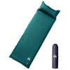 Colchón de campamento de Vidaxl con almohada de vegetación de 1 persona auto-uper