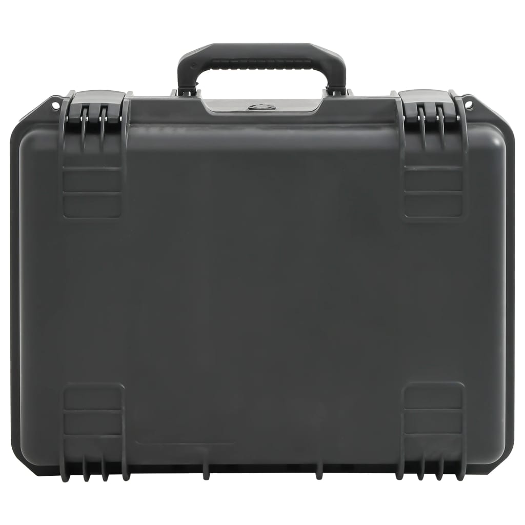Vidaxl FlightCase portatile 49x38x23 cm pp nero