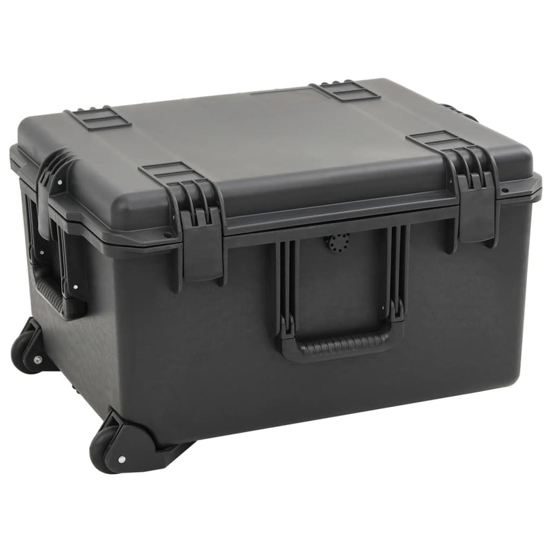 Vidaxl FlightCase Portable 62.5x49.5x37 cm PP Black