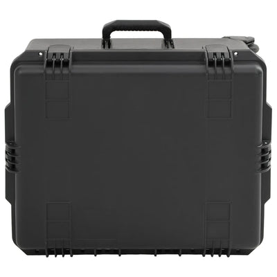 Vidaxl flightcase draagbaar 62,5x49,5x37 cm pp zwart