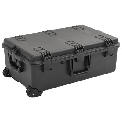 Vidaxl FlightCase portatile 79.5x51.5x30.5 cm pp nero
