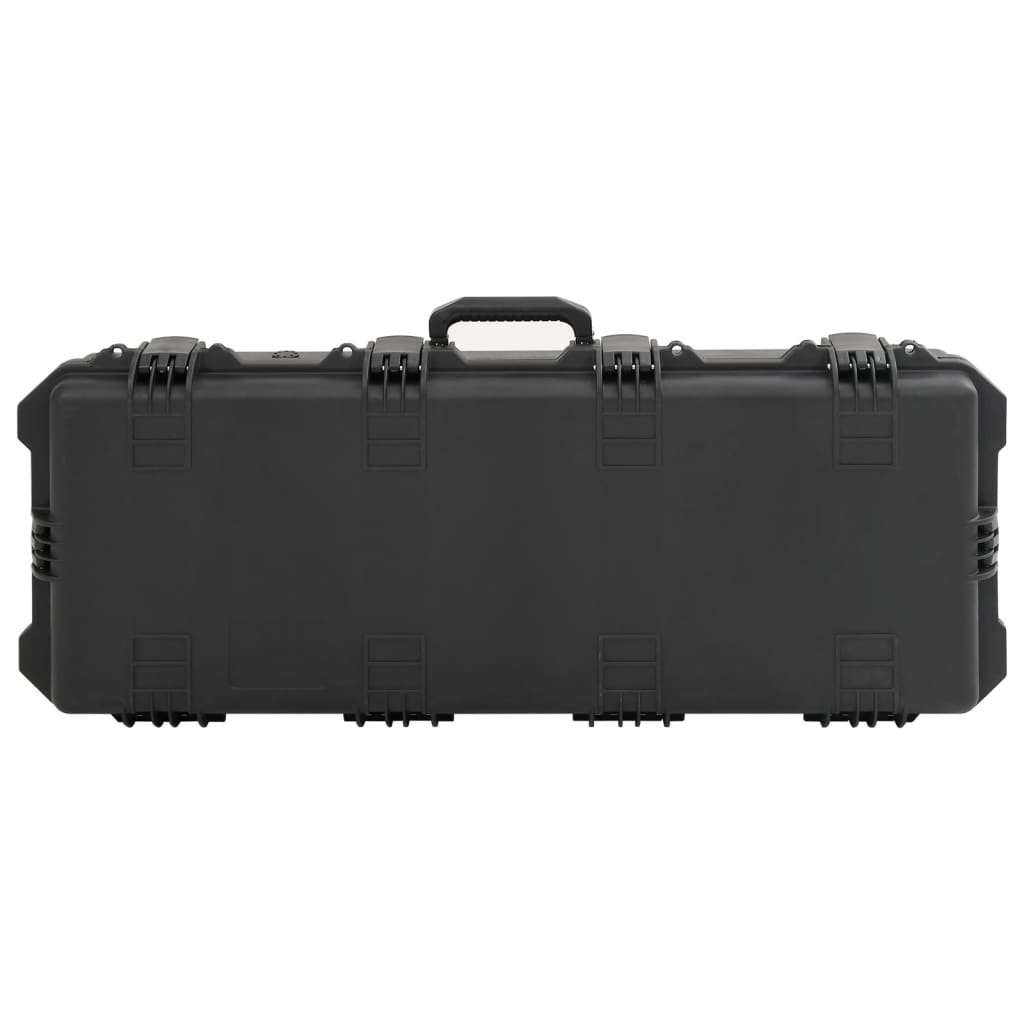 Vidaxl FlightCase portatile 100.5x42x17 cm pp nero