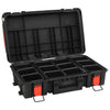 Vidaxl Flightcase Portable 56.5x34x16 cm PP Negro