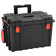 Vidaxl FlightCase portatile 56.5x45.5x48 cm pp nero