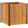 Vidaxl Planning Box 45x45x44 cm acacia de acacia y acero