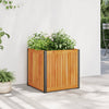 Vidaxl Planning Box 45x45x44 cm acacia de acacia y acero