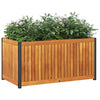 Vidaxl Planning Box 85x45x44 cm Acacia acacia y acero