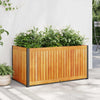 Vidaxl Planning Box 85x45x44 cm Acacia acacia y acero