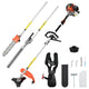 Vidaxl brush cutter 4-in-1 function 52 cc 1.45 kW orange