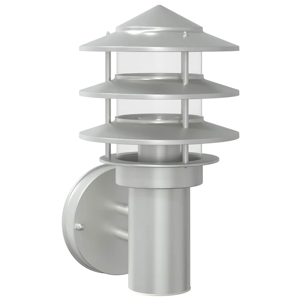 Vidaxl Lampada da parete esterna in acciaio inossidabile colorato