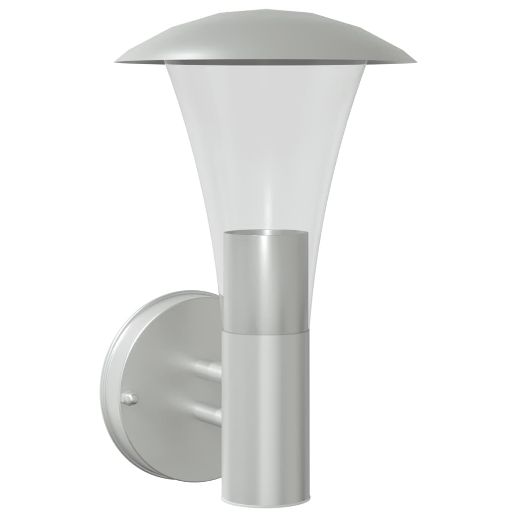 Vidaxl Lampada da parete esterna in acciaio inossidabile colorato