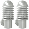 Vidaxl Lampade a parete da esterno 2 St Acciaio inossidabile colorato