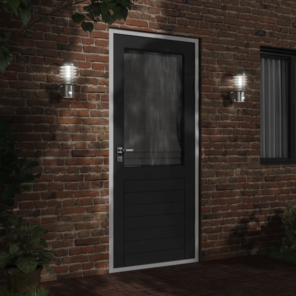 Vidaxl Lampade a parete da esterno 2 St con sensori in acciaio inossidabile colorato