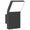 Vidaxl Lampada da parete da esterno LED Cast Alluminio nero
