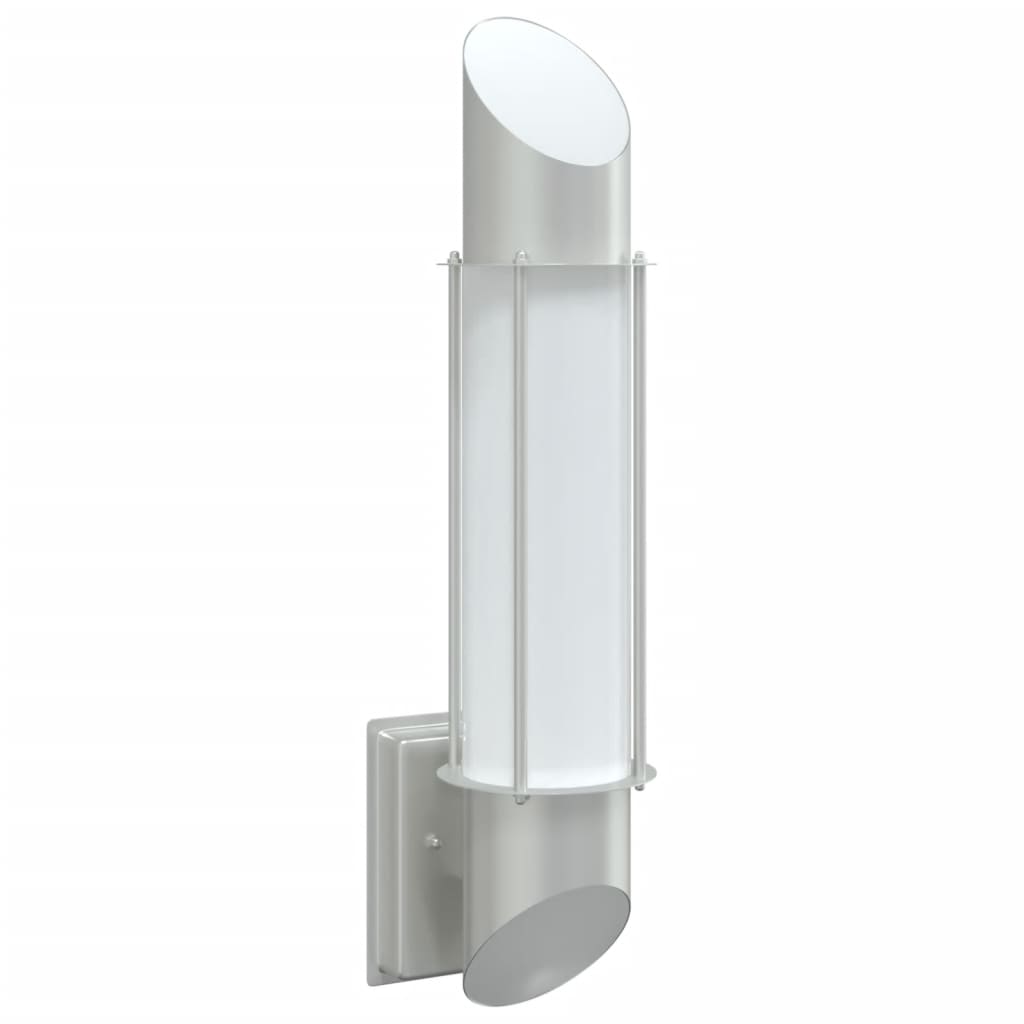 Vidaxl Lampada da parete esterna in acciaio inossidabile colorato