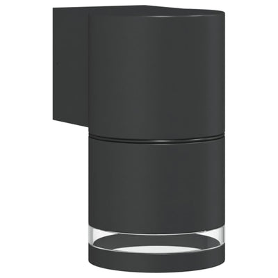 Vidaxl Lámpara de pared al aire libre de aluminio fundido