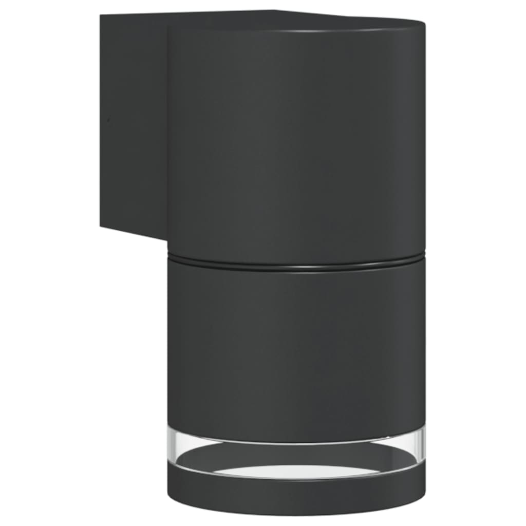 Vidaxl Lampada da parete da esterno Cash in alluminio nero