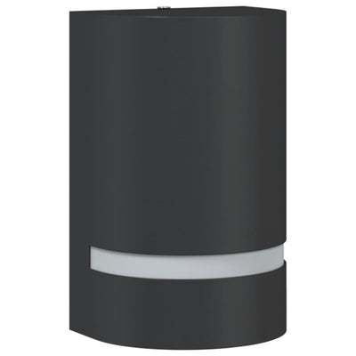Vidaxl Lámpara de pared al aire libre de aluminio fundido