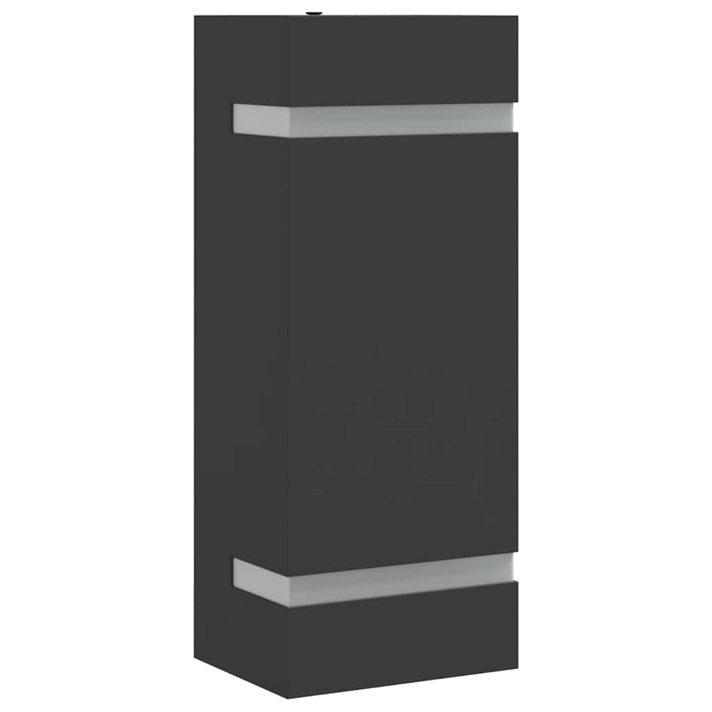 Vidaxl Lampada da parete da esterno in acciaio inossidabile nero