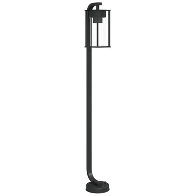 Vidaxl floor lamp for outside 100 cm stainless steel black