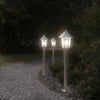 Vidaxl Lampada da pavimento esterna 80 cm in acciaio inossidabile colorato