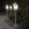 Vidaxl Lampada da pavimento esterna 80 cm in acciaio inossidabile colorato