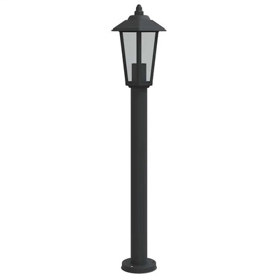 Vidaxl floor lamp for outside 80 cm stainless steel black