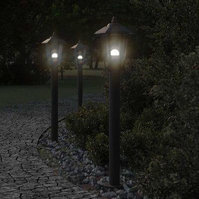 Vidaxl floor lamp for outside 80 cm stainless steel black