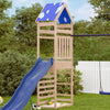 Vidaxl Play Tower con muro di arrampicata 85x52.5x265 cm Pino solido