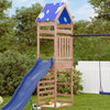 Vidaxl Play Tower con muro di arrampicata 85x52.5x265 cm Douglas Pinehout