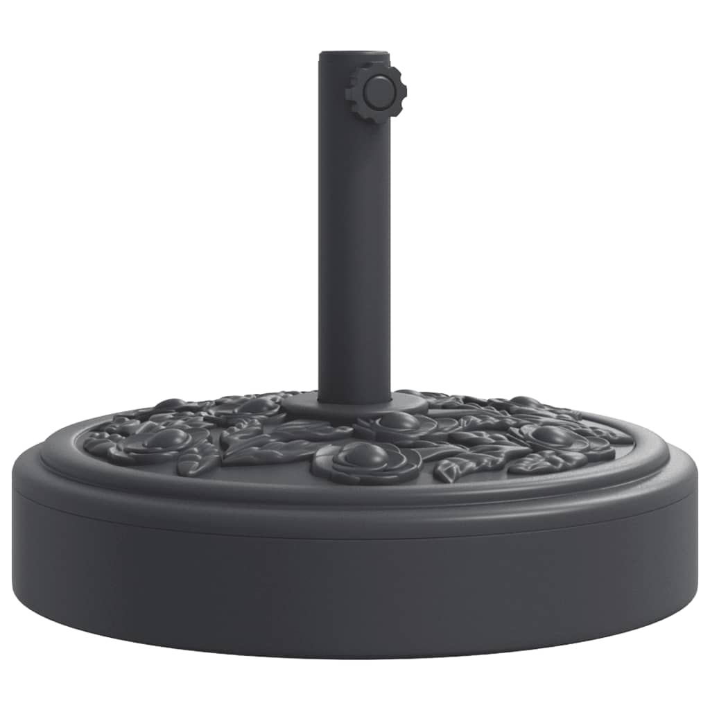 Vidaxl Parasol Base per bastoncini di Ø38 48 mm 25 kg rotondo