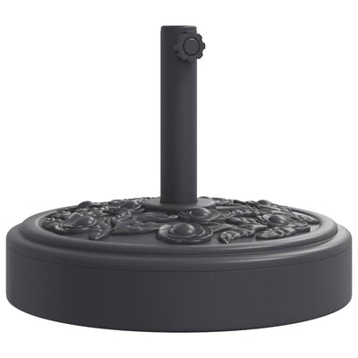 Vidaxl Base Parasol para palos de Ø38 48 mm 25 kg redondo