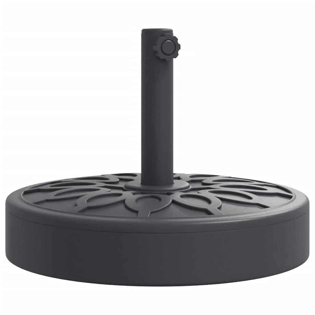 Vidaxl Parasol Base per bastoncini di Ø38 48 mm 25 kg rotondo