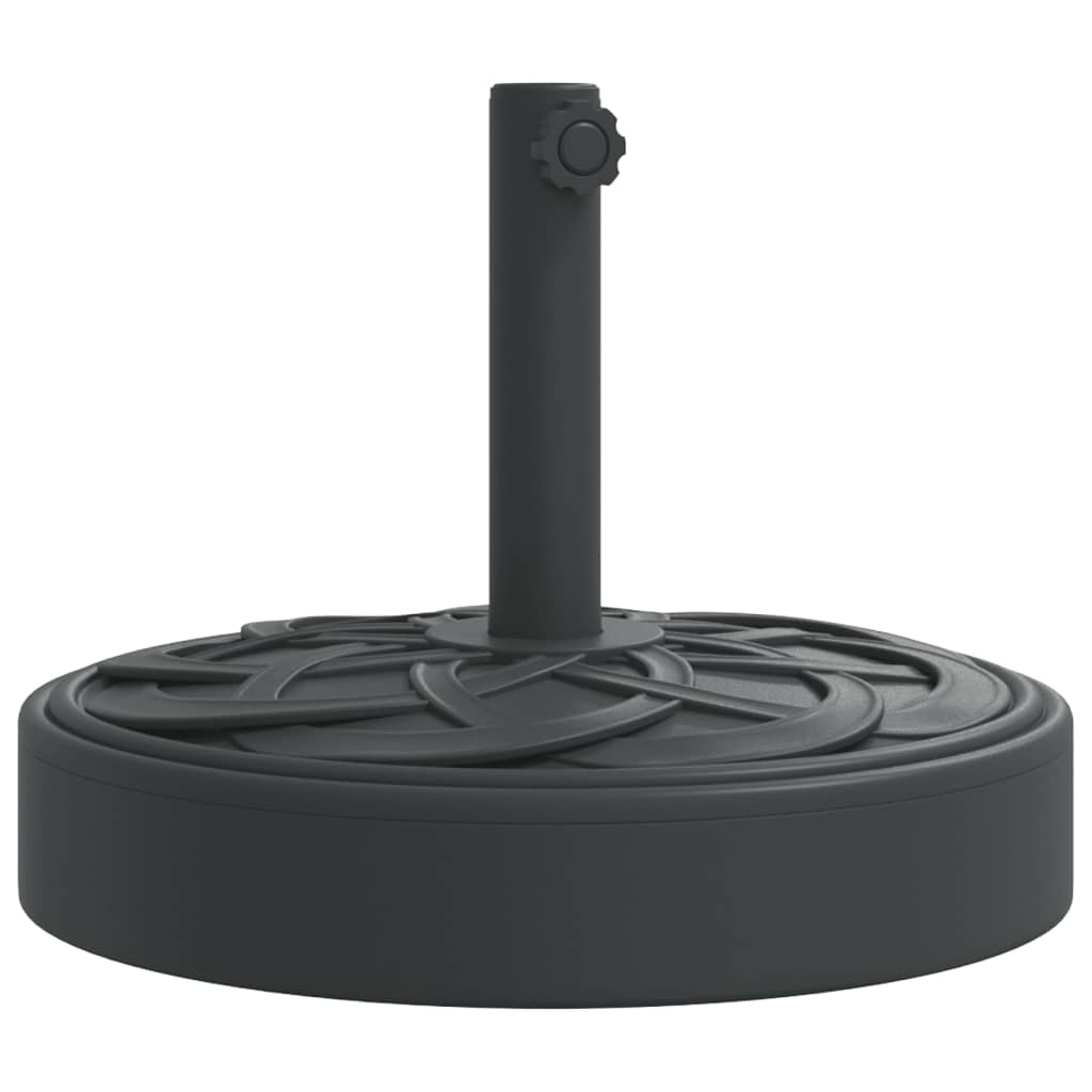 Vidaxl Parasol Base per bastoncini di Ø38 48 mm 25 kg rotondo