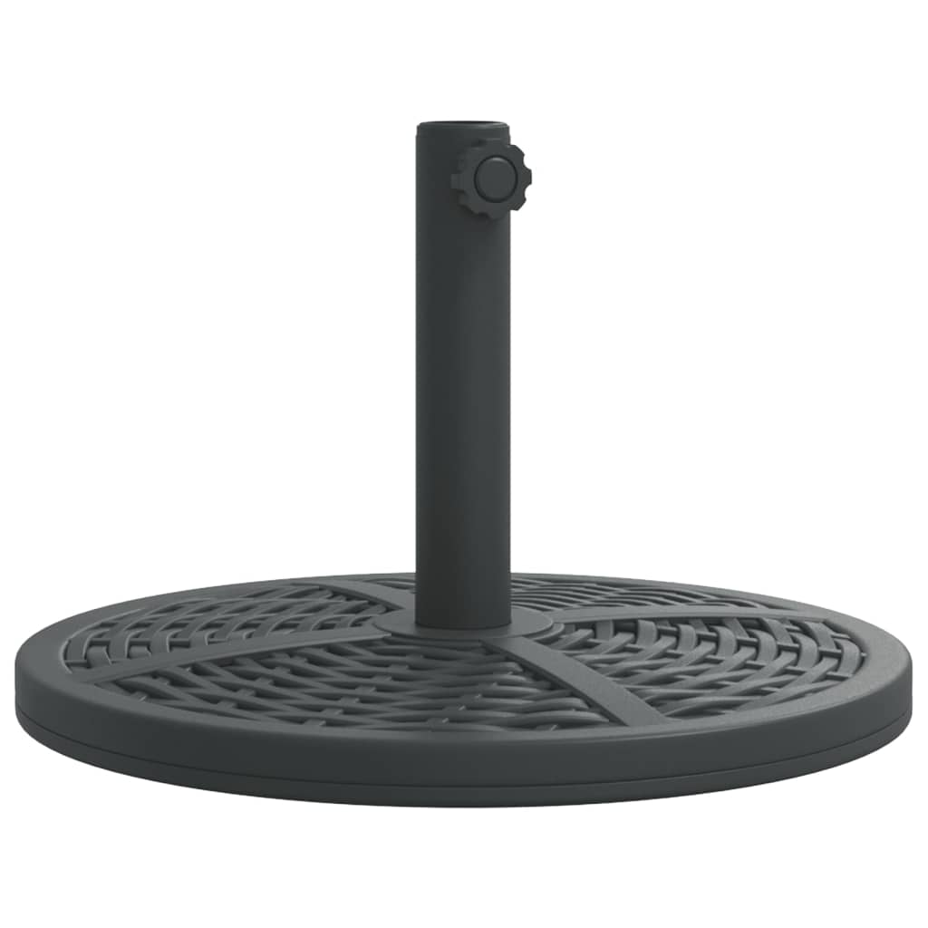 Vidaxl Parasol Foot per bastone di Ø38 48 mm 12 kg round