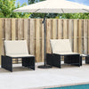 Vidaxl Parasol Foot per bastone di Ø38 48 mm 12 kg round
