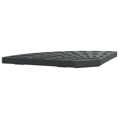 Vidaxl Peso de parasol con mango para soporte cruzado 14 kg