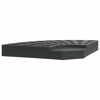Vidaxl Peso de parasol con mango para soporte cruzado 20 kg
