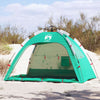 Vidaxl Beach Tenda per 2 persone impermeabile a rilascio rapido verde