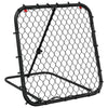 Vidaxl voetbalrebounder verstelbaar 84x73x60-80 cm staal zwart