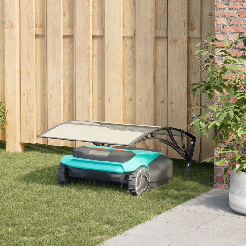 Vidaxl Garage per tosaerba robotica 80x101x46 cm nero
